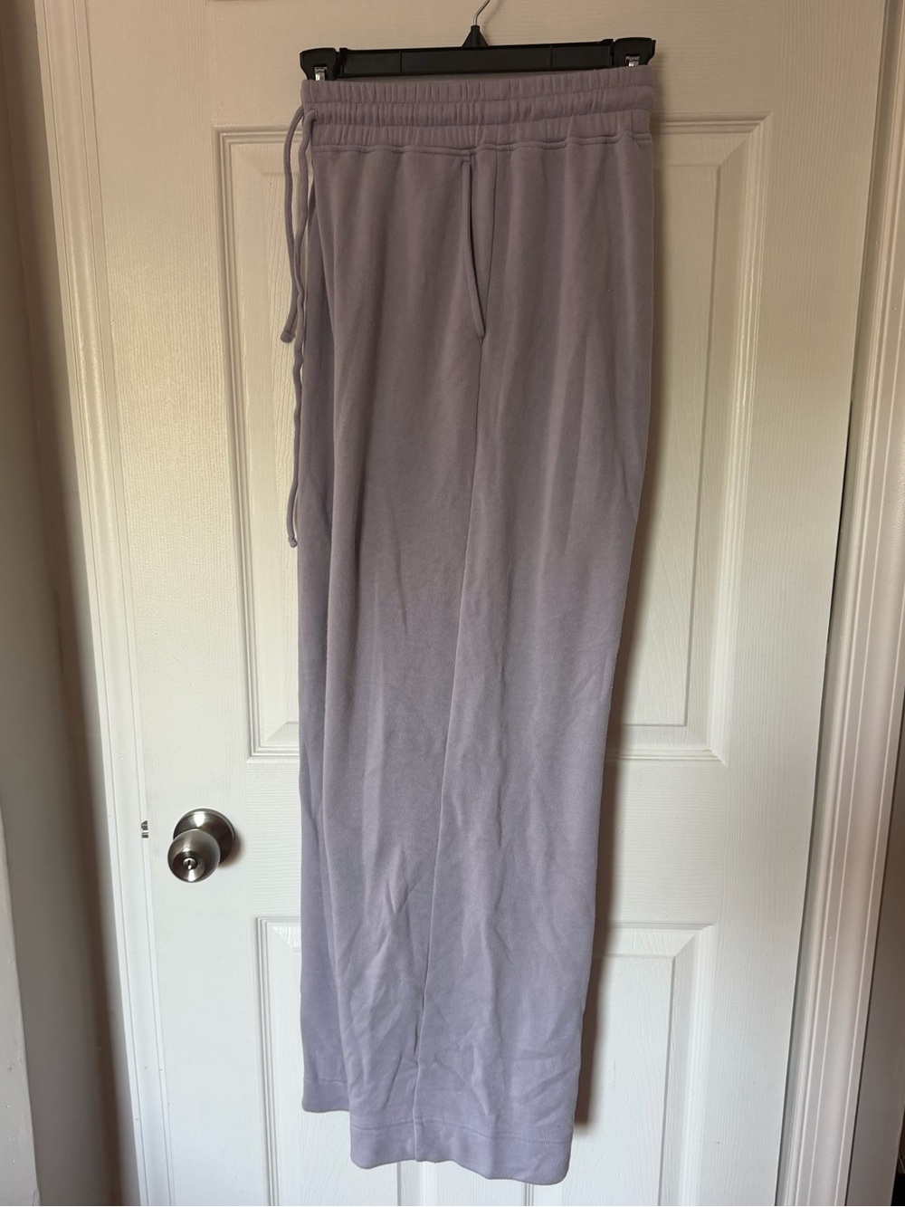 Express Cozy Drawstring Sweatpants - Light Lavender XS